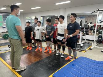 [22.09.07] 2022 충청남도체육대회 강화훈련 격려_역도 이미지